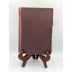 1896 Shakespeare Plays Poems Burleigh Library Antique Hardcover Book
